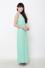 Load image into Gallery viewer, *RESTOCKS* *NASSA* Christie Maxi Dress in Mint Green
