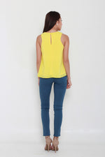 Load image into Gallery viewer, Trapeze Cut In Top in Yellow
