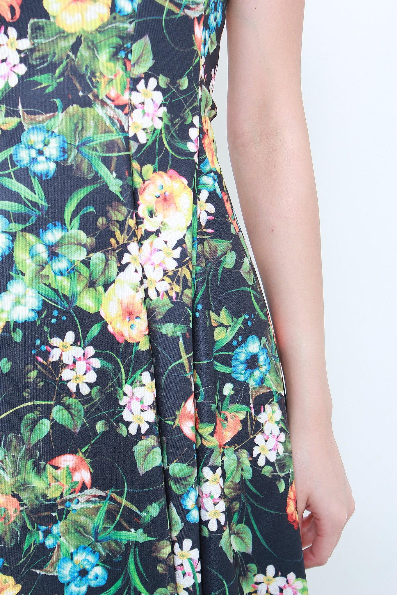 Allie Oriental Floral Dress