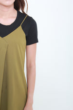 Load image into Gallery viewer, Brooklyn Slip Dress in Olive
